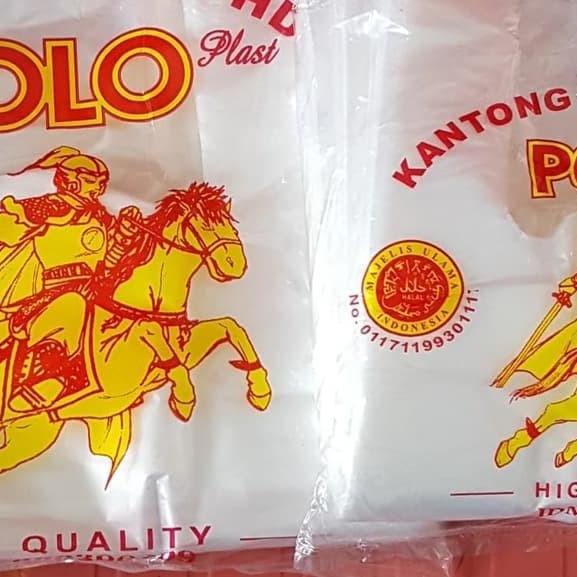 

PAKET ISI 5 Kantong Plastik HD Polo - Kresek Bening - Plastik uk 15 24
