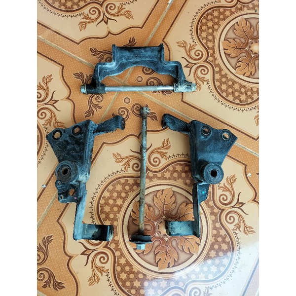 pangkon mesin breket mesin ninja 250fi original copotan