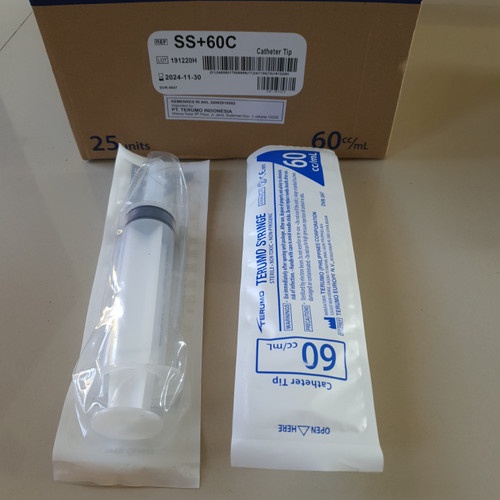 Terumo Syringe 60cc / Spuit 60ml / Catheter Tip 60cc Terumo