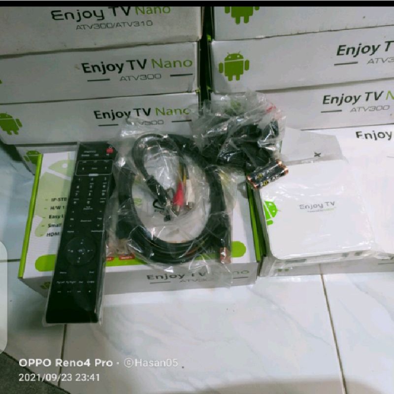 Android Box / STB Enjoy TV "Nano"model ATV300. Mini Smart Box For Internet TV