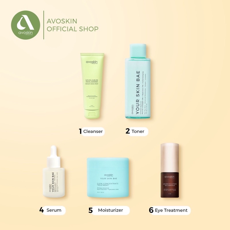 AVOSKIN Your Skin Bae Serum Mandelic Acid 5% + Panthenol + Perilla Extract (30ml)