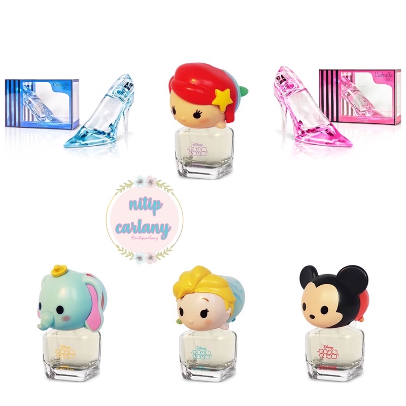 DISNEY TSUM - TSUM EDT 50ml / CINDERELLA SHOES EDP 60ml (ORIGINAL + BPOM)