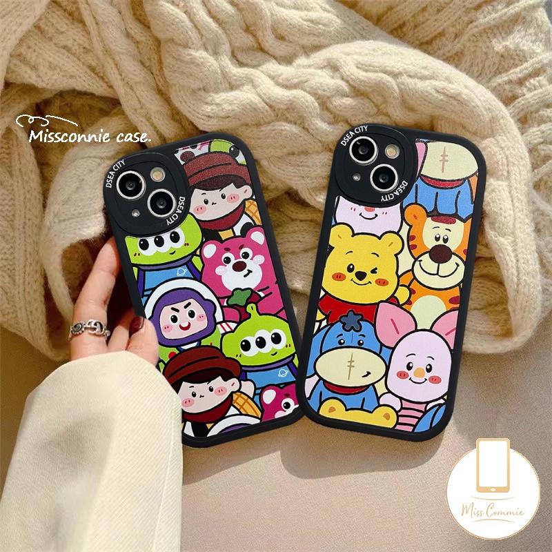 Case Kartun Disney Toy Story Realme C31 C25s C53 C21 C35 C12 C30 C55 C15 GT C17 C21Y C25Y 10 C11 5i 7i 5 6i 5s 5 6s 6 C20A C3 C20 C17 8i 8 8Pro Cute Winnie Tigger Losto Sarung Soft Cover