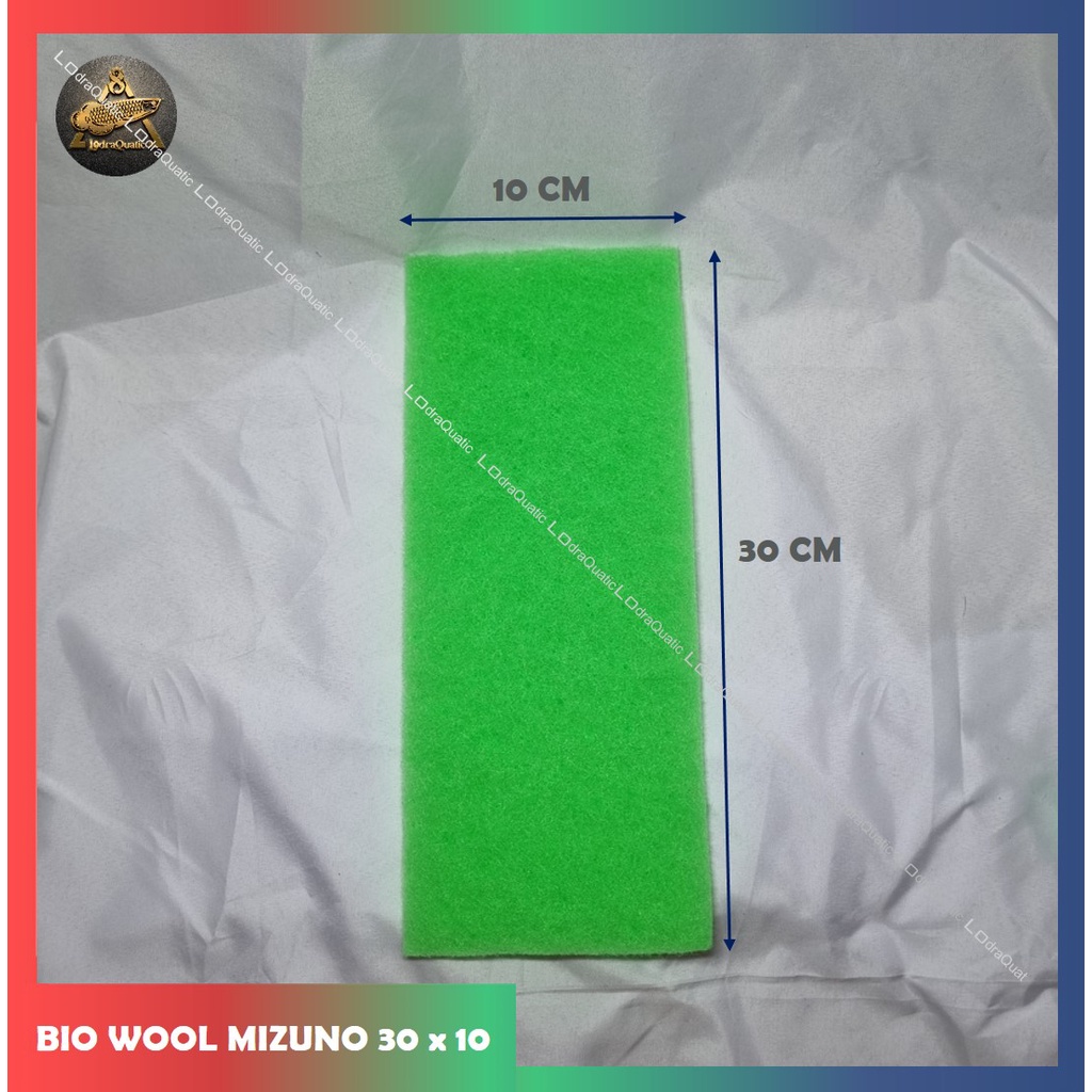 MIZUNO GREEN WOOL 2 LAPIS 30CM X 10CM KAPAS BIO WOOLKAPAS GREEN COARSE WOOL  KAPAS HIJAU GREEN COARSE WOOL BUSA FILTER AQUARIUM MEDIA FILTRASI AQUARIUM KAPAS 2 LAPIS AQURIUM POMPA AQUARIUM LAMPU AQUARIUM AERATOR AQUARIUM IKAN HIAS CHANNA CUPANG