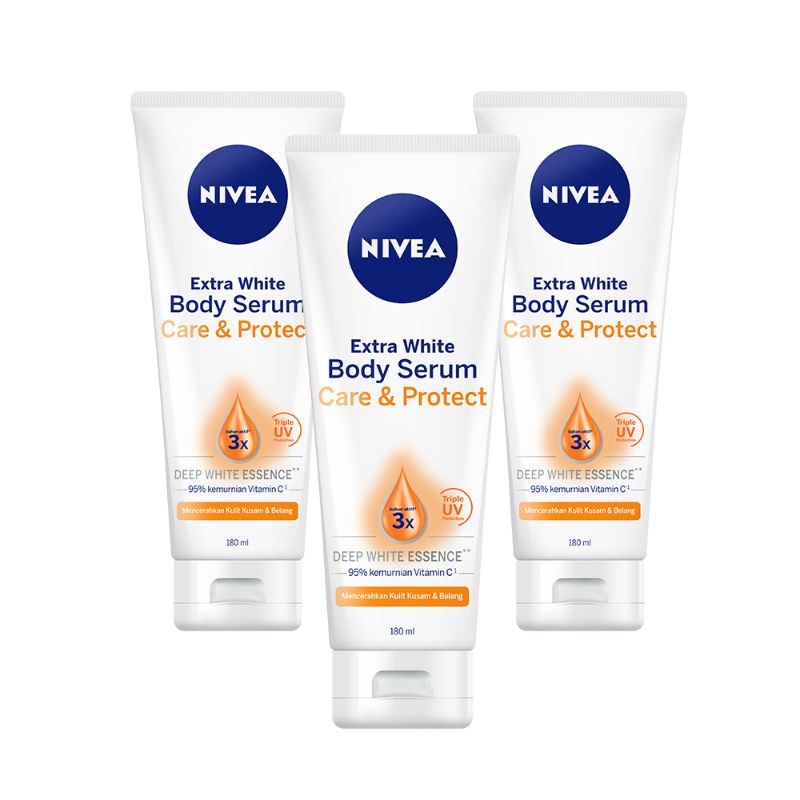 Nivea body serum, body lotion