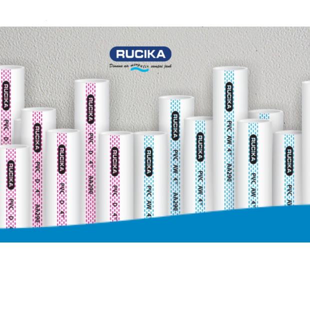 Pipa Rucika AW Biru 2 inch inci (4 meter)