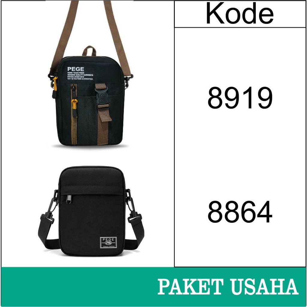 Paket Usaha Tas terjangkau Model Selempang - Waistbag - Slingbag - PG Paket Usaha 1