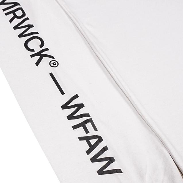 Morwick Kaos Lengan Panjang WFAW Putih - L