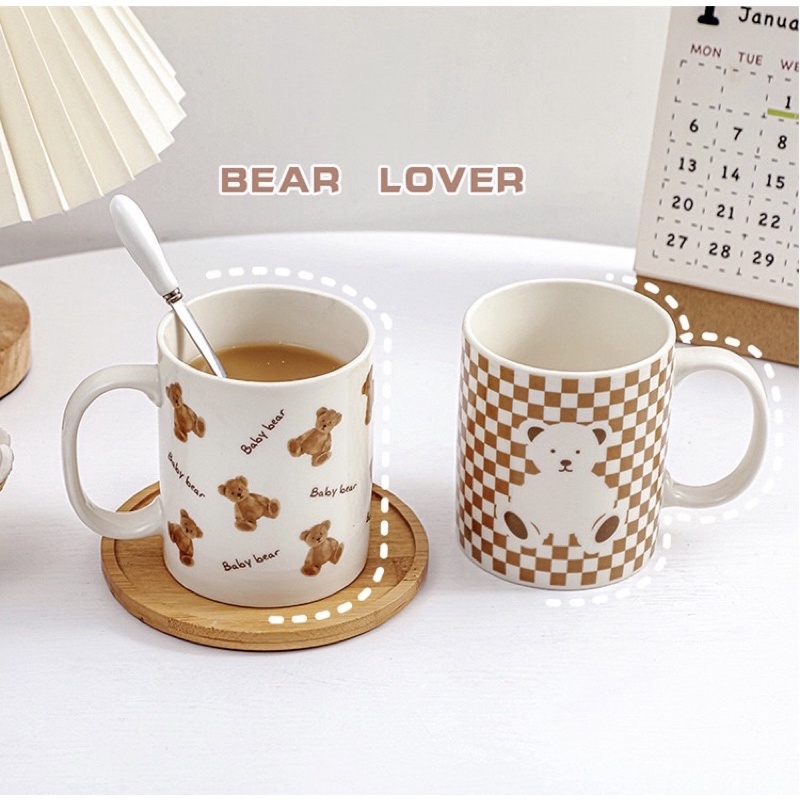 Bear Cangkir / Mug Stoneware Bear Series 11 oz