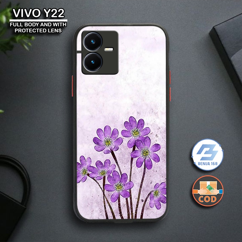 Benua Case - Case VIVO Y22  - Case Hp VIVO Y22 - Kesing Hp VIVO Y22 - Casing Hp VIVO Y22 - Silikon C