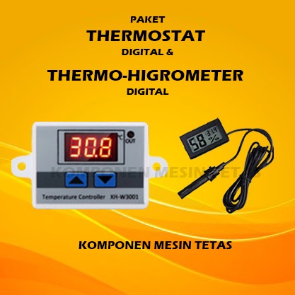 Paket Komponen Mesin Tetas Rak Geser Thermostat Dan Higrometer Sensor Untuk Mesin Tetas Telur Full Otomatis