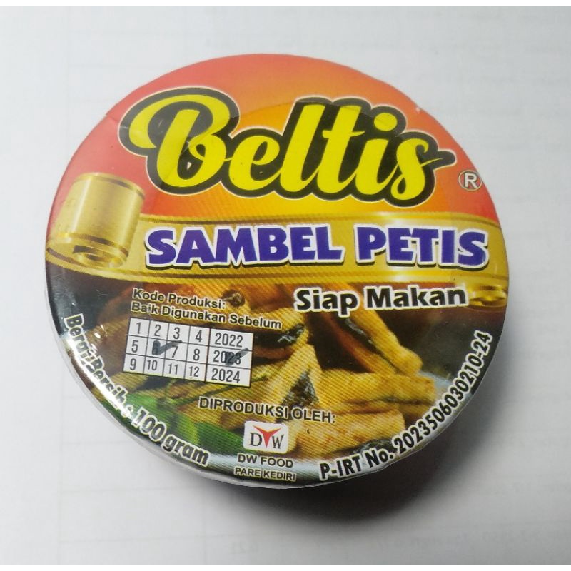 Sambel petis, petis, sambal petis, bumbu petis, sambel petis siap makan