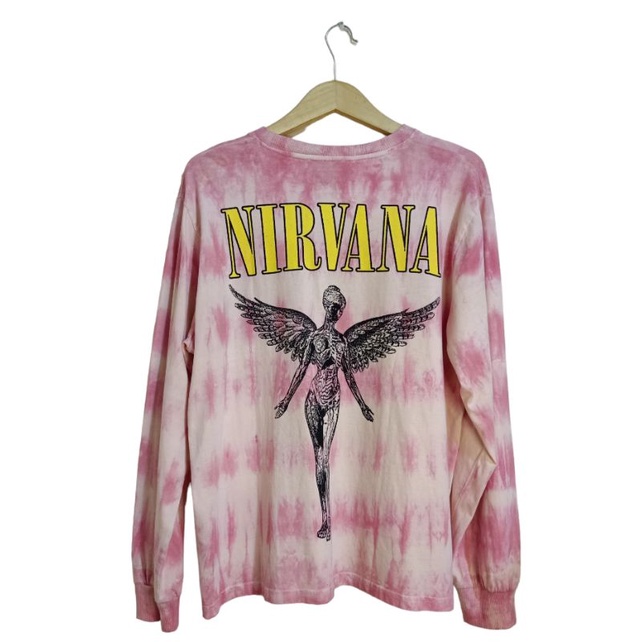 Kaos Long Sleeve Zara Band Nirvana