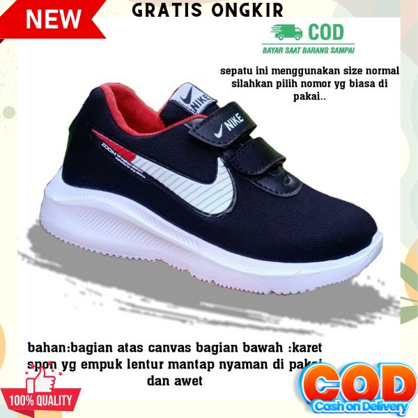 Sepatu Sekolah Tk Sd Anak Cowok Laki Laki Sepatu Kets Anak Sneakers Fashion Anak Korean Style Sepatu