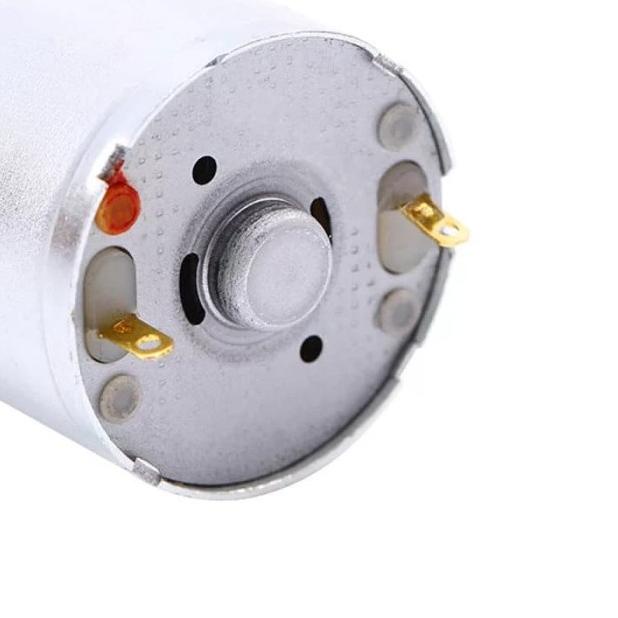 Motor DC Gearbox 12V 130Rpm Gear Box High Torque 20Kgcm Shaft 4mm