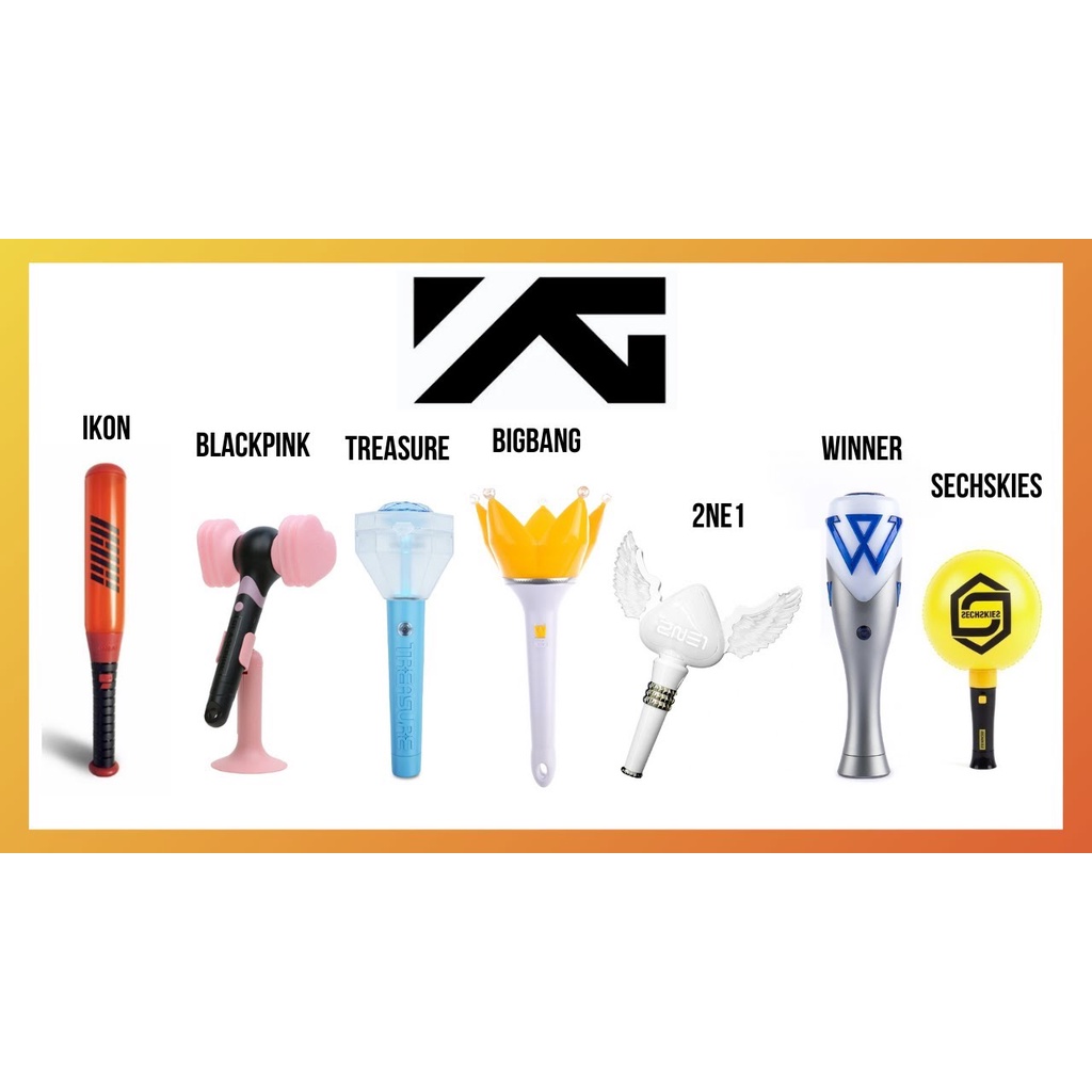 [PO/PREORDER] LIGHTSTICK LS YG OFFICIAL [CEK DESKRIPSI] BLACKPINK BP TREASURE WINNER BIGBANG 2NE1 LI