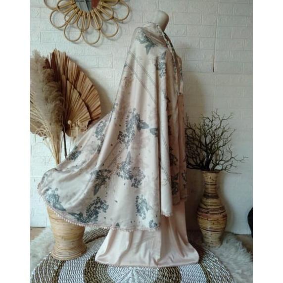 mukena armani silk motif mukena armani silk 2in1