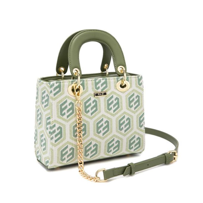 En-ji Sooyi Handbag - Olive