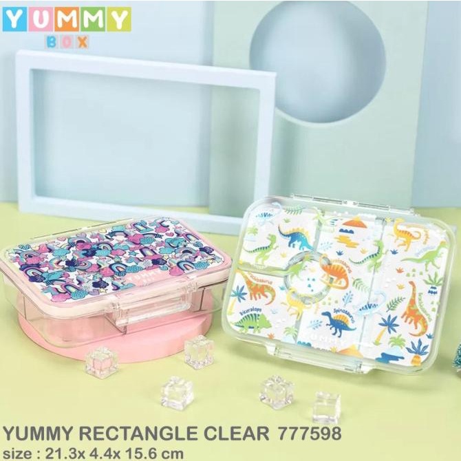 lunch box anak/lunch box smiggle/kotak makan anak/yummy bento/bento