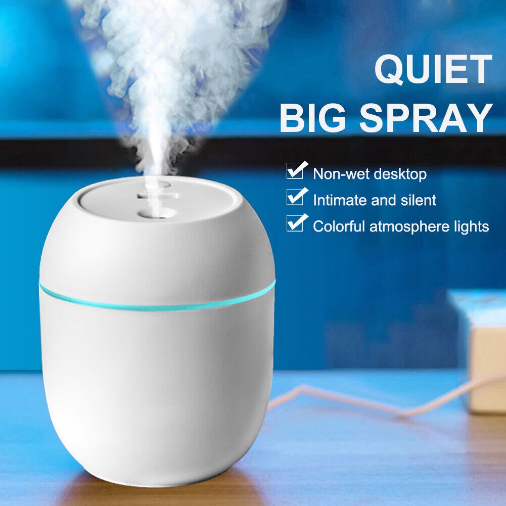Diffuser Humidifier 220 ML - 420 ML with 7 colour LED light -Oil Aromatherapy