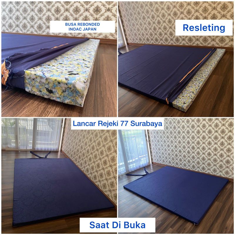 INOAC KASUR LIPAT INOAC 140x200x5 KASUR BUSA REBONDED ANTI GEMBOS