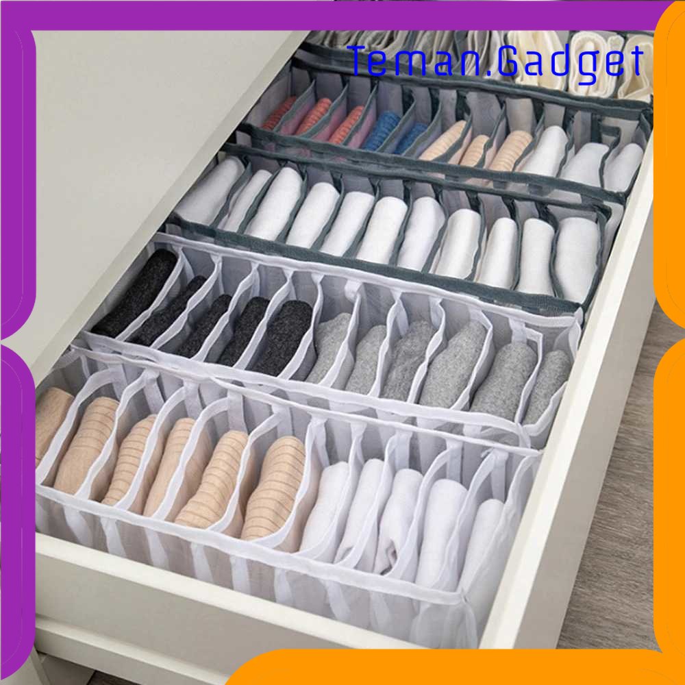 TG-TRV Junejour Kotak Sekat Pakaian Closet Organizer Storage Box - M1467