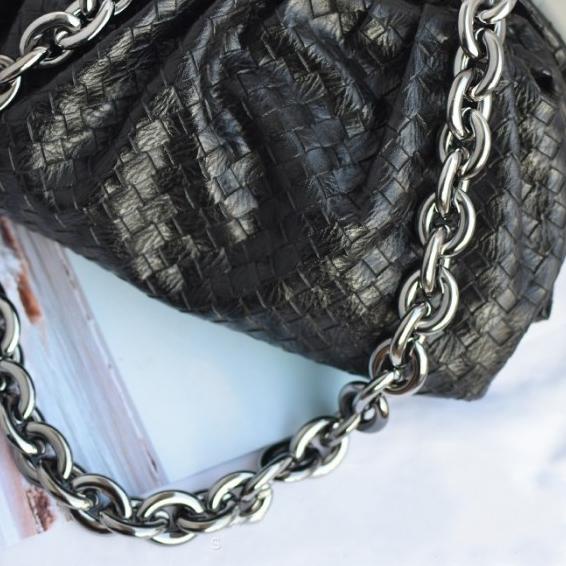 Bag Strap Chain Tali Tas Rantai Aksesoris Tas Shoulder Bag Big Chain - Silver