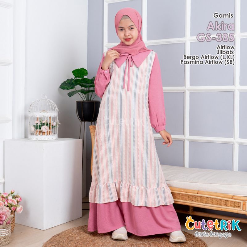 Cutetrik Gamis Anak Perempuan Akira
