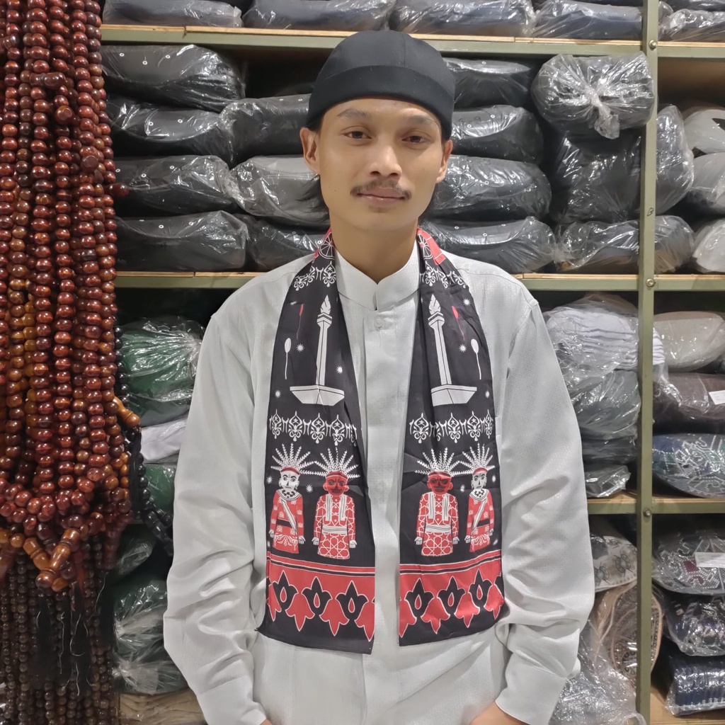 Cukin betawi cukin ondel ondel selendang betawi Cukin Monas