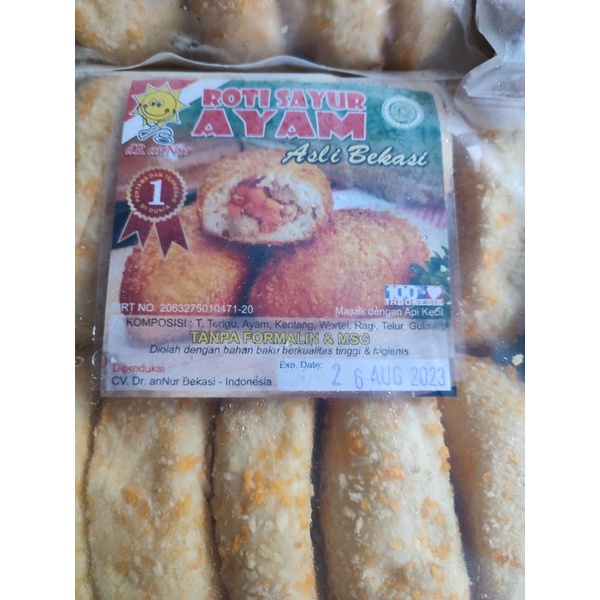

[DES FROZEN FOOD] ROTI GORENG AYAM PREMIUM IS 10PCS