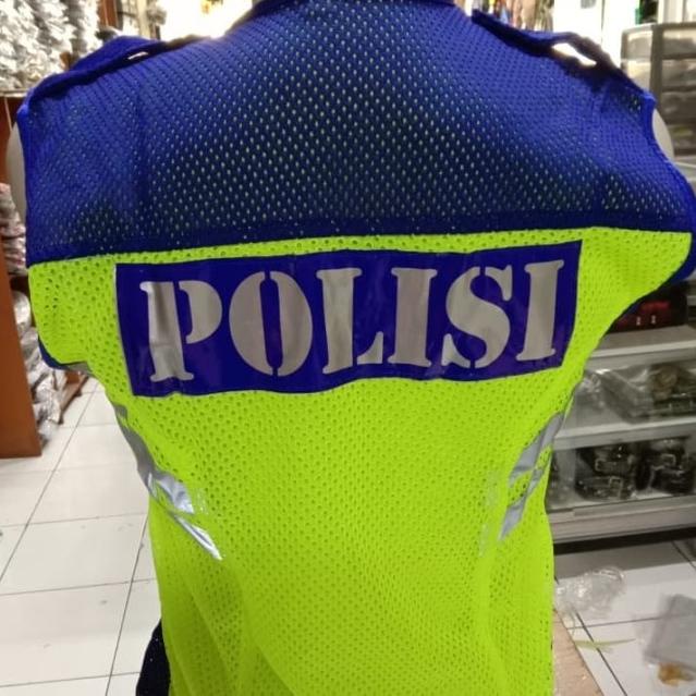 Rompi|Rompi Jaring Lantas Biru|Rompi Jaring Polantas kuning biru