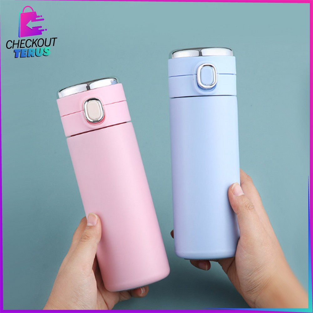 CT C720 Termos Air Panas Portabel 420ML Botol Minum Vacuum Flask Digital Led Display Temperatur Thermos Tumbler Import