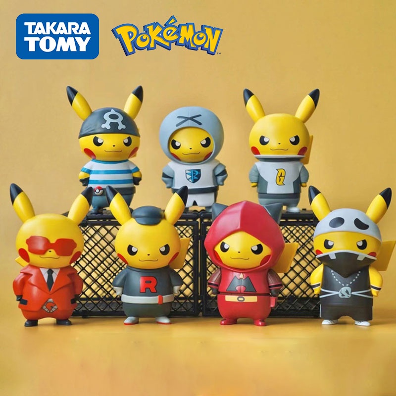 Mainan Action Figure Pokemon Pikachu Untuk Hadiah Ulang Tahun