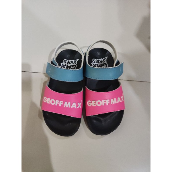 Geoff Kids Gecko Turquoise Pink Sandal Anak Kids Sandals Slippers