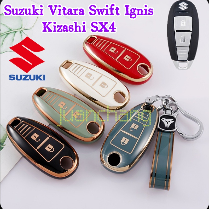 Casing Kunci Mobil Bahan TPU Untuk Suzuki Swift Ignis Kizashi Sport SX4 Baleno Ertiga SCORSS Grand Vitara 2016 2017 2018 2019