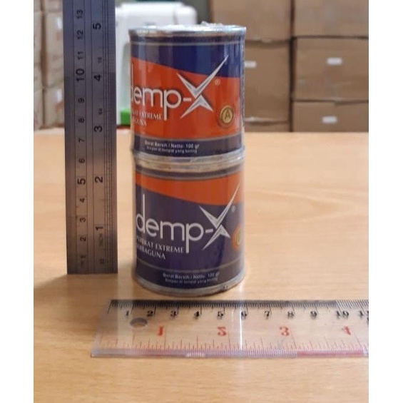 

LEM DEMP-X Perekat Extreme Serbaguna , Lem 2 komponen 200gram set