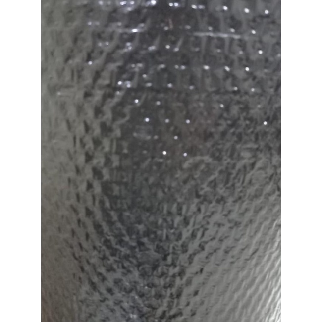 

Plastik bubble wrap roll hitam dan bening wellpack uk 125cm x 50m - bening