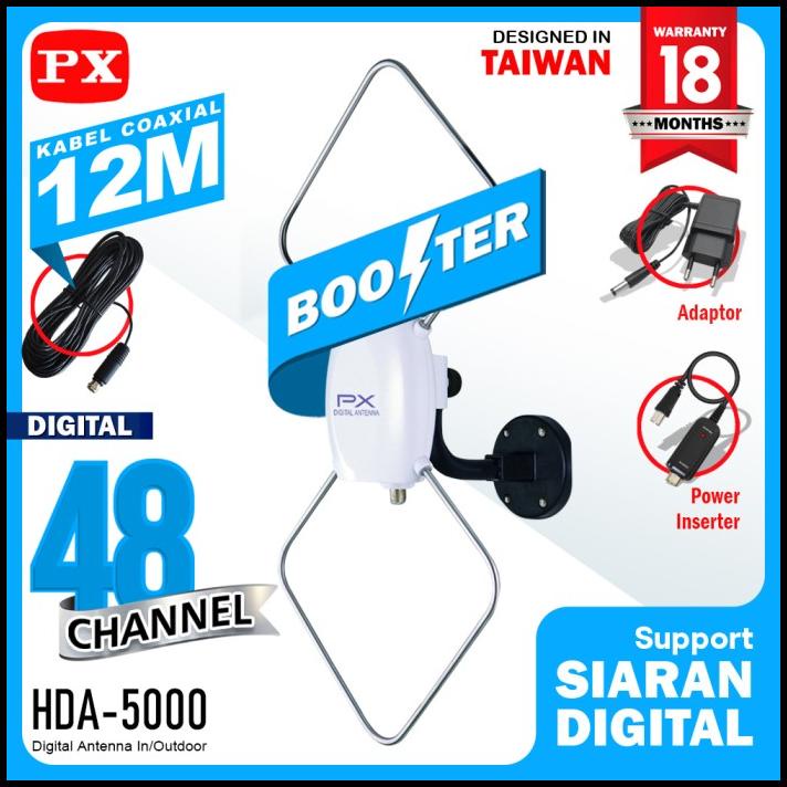 Antena Tv Digital Outdoor Px Hda-5000