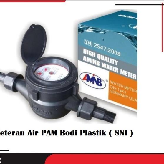 Meteran Air Plastik SNI AMNB / Meteran Air PAM Body Plastik SNI AMNB