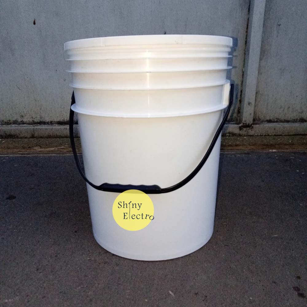 Drum Kaleng Tong Tempat Sampah Cat Air Bensin Besi 25 Liter Dengan Tutup 25L Recycle Bin Serbaguna M