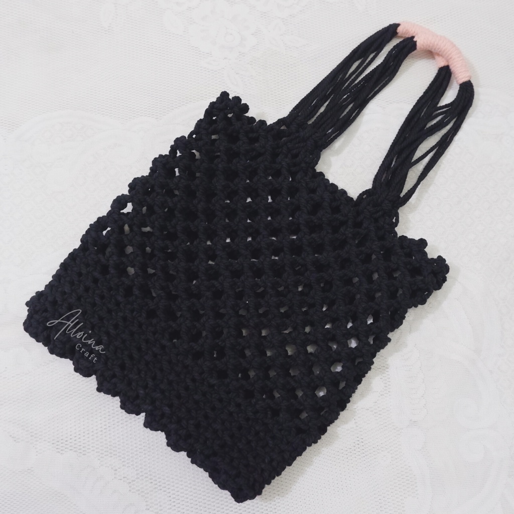 ARKANA Macrame Tote Bag