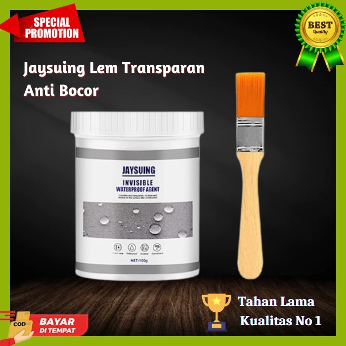 Glue Jaysuing Lem Transparan Anti Bocor Waterproof Insulating Sealant