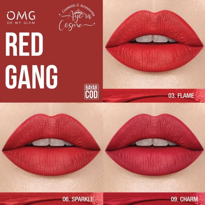 OMG Oh My Glam Matte Kiss Lip Cream