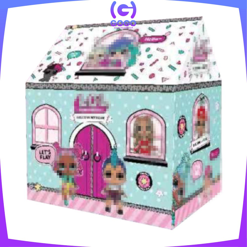 GOGO-M12 M113-114 Mainan Tenda Rumah Rumahan Anak Playground Playhouse Camping Anak / Tenda Mobil