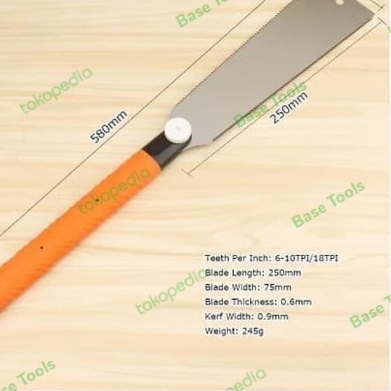 Gergaji Kayu Ryoba Gergaji Jepang Ryoba Rip Cus Cross Cut