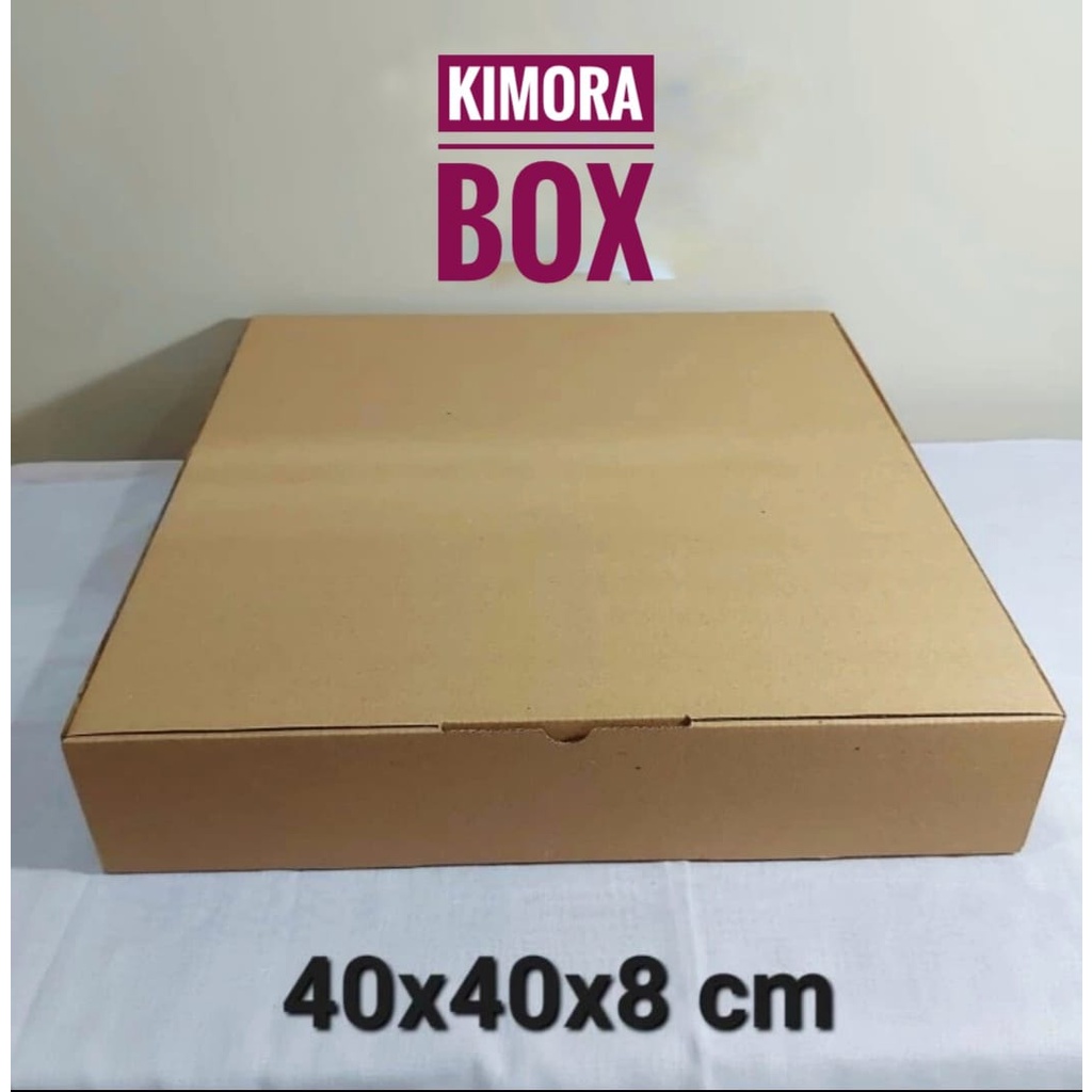 

KARDUS/KARTON/BOX UK.40x40x8 cm.......model kardus pizza