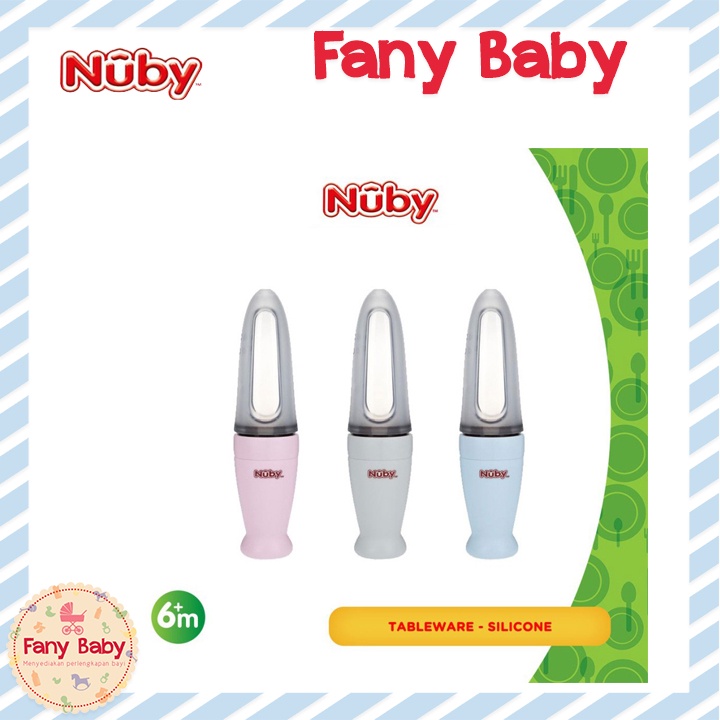 NUBY ALL SILICONE SQUEEZE FEEDER