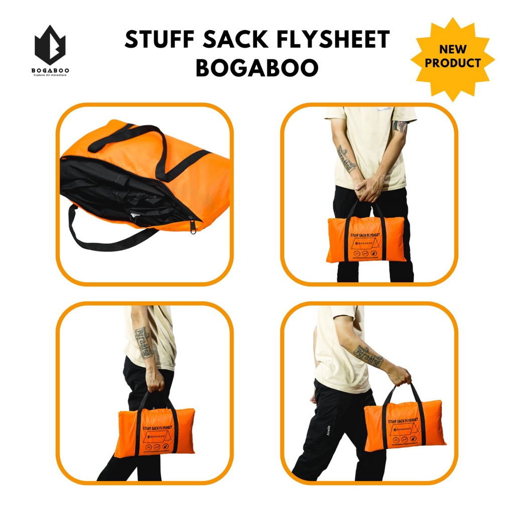 Jual COD Stuff sack FLYSHEET 4 x 6 bogaboo compression FLY SHEET
