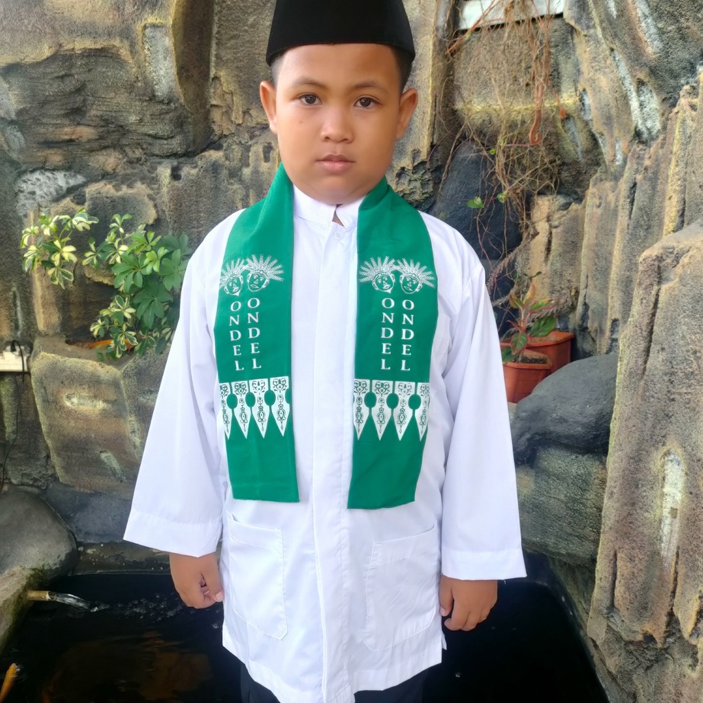 Cukin Ondel Ondel / Selendang Ondel Ondel / Cukin Batik / Cukin Betawi