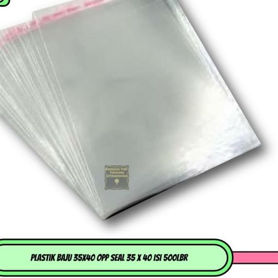 

Plastik Baju 35x40 OPP SEAL 35 x 40 isi 500lbr